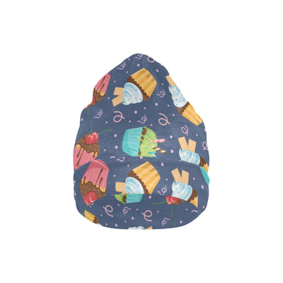 Cupcake Pattern Print Design 02 Unisex Beanie