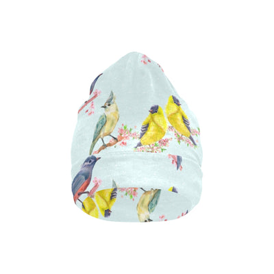 Bird Sweet Themed Print Pattern Unisex Beanie