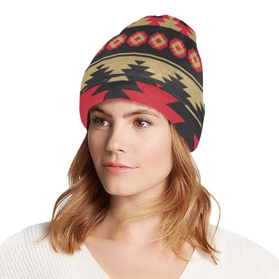 Navajo Pattern Print Design A04 Unisex Beanie