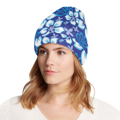 Hibiscus Pattern Print Design HB04 Unisex Beanie