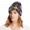 80s Pattern Print Design 3 Unisex Beanie