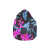 Neon Pink Hibiscus Pattern Print Design HB015 Unisex Beanie