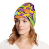 80s Pattern Print Design 1 Unisex Beanie