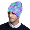 Mermaid Tail Design Print Pattern Unisex Beanie