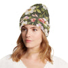 Apple blossom Pattern Print Design AB01 Unisex Beanie