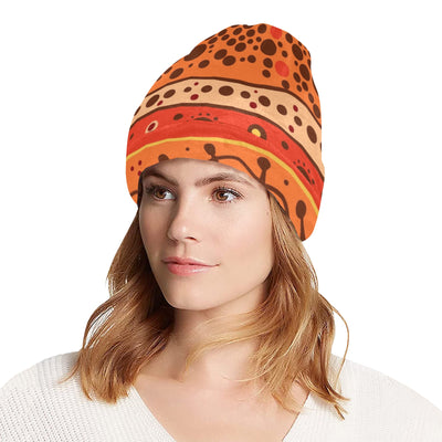 African Pattern Print Design 04 Unisex Beanie