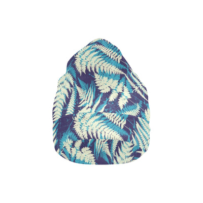 Fern Leave Summer Print Pattern Unisex Beanie