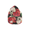 Skull Red Rose Unisex Beanie