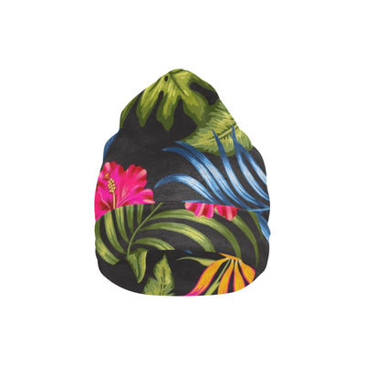 Bird Of Paradise Pattern Print Design BOP014 Unisex Beanie