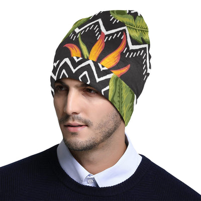 Bird Of Paradise Pattern Print Design BOP07 Unisex Beanie