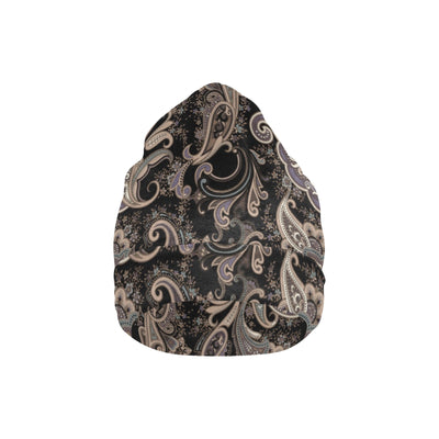 Paisley Mandala Design Print Unisex Beanie