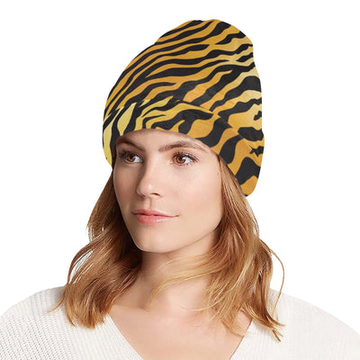 Tiger Print Design LKS302 Unisex Beanie