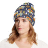 Camper Pattern Print Design 04 Unisex Beanie