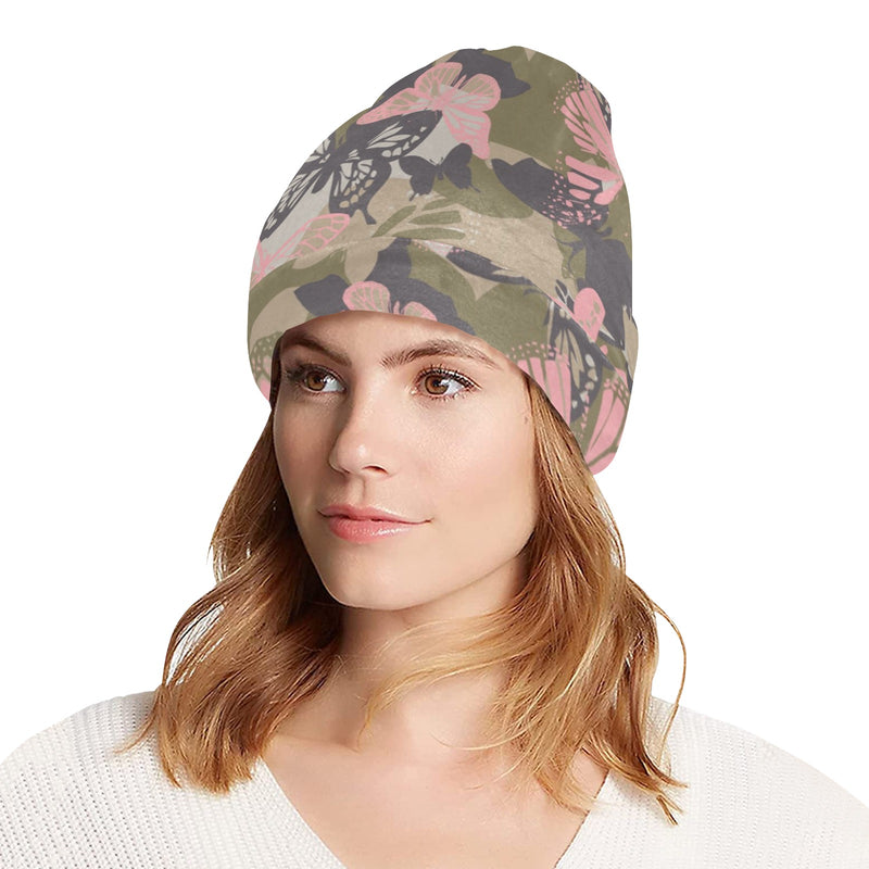 Butterfly camouflage Unisex Beanie