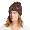 Bohemian Pattern Print Design 01 Unisex Beanie