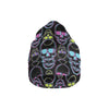 Skull 3D Colorful Print Design LKS309 Unisex Beanie