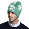 Arctic Fox Pattern Print Design Unisex Beanie