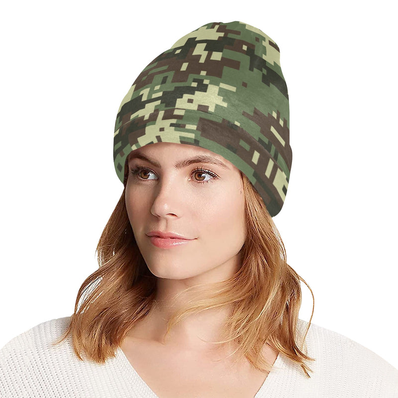 ACU Digital Army Camouflage Unisex Beanie