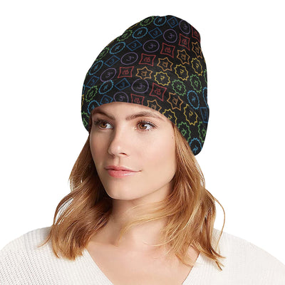 Chakra Colorful Symbol Pattern Unisex Beanie