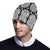 Calendar Aztec White Black Print Pattern Unisex Beanie