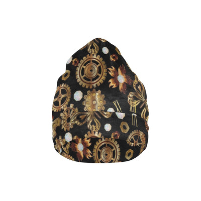 Steampunk Butterfly Design Themed Print Unisex Beanie