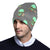 Alien Pattern Print Design 02 Unisex Beanie