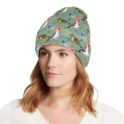 Birds Pattern Print Design 07 Unisex Beanie