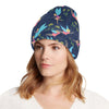 Fairy with flower Print Pattern Unisex Beanie