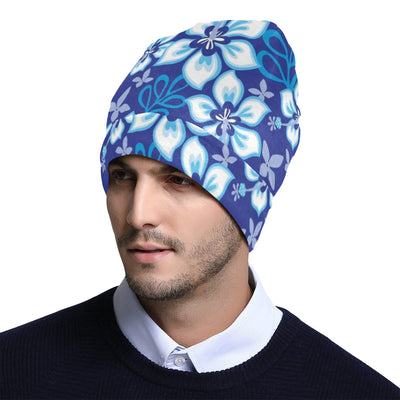 Hibiscus Pattern Print Design HB04 Unisex Beanie