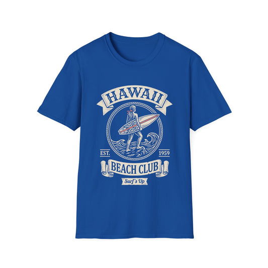 Hawaii Beach Club Surf's Up T-Shirt