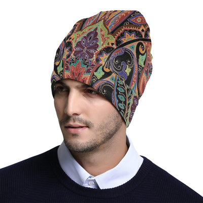 Bohemian Pattern Print Design 06 Unisex Beanie