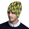 Lovebird Pattern Print Design 01 Unisex Beanie