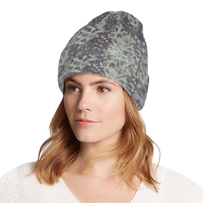 Camouflage Fern Pattern Print Design 05 Unisex Beanie