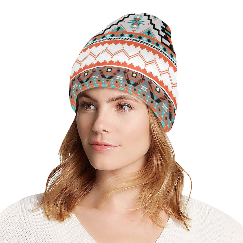 Tribal Aztec Indians pattern Unisex Beanie