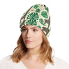 Rainforest Giraffe Pattern Print Design A02 Unisex Beanie