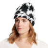 Cheetah Black Print Pattern Unisex Beanie