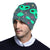 Alien Head Heart Pattern Print Design 03 Unisex Beanie