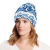 Wave Print Design LKS303 Unisex Beanie