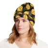 Elm Leave Summer Print Pattern Unisex Beanie