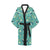 Sea Turtle Pattern Print Design T08 Women's Short Kimono