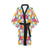 Daisy Pattern Print Design DS05 Women's Short Kimono