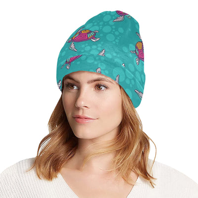 Sea Turtle Pattern Unisex Beanie