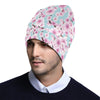 Cherry Blossom Pattern Print Design 01 Unisex Beanie