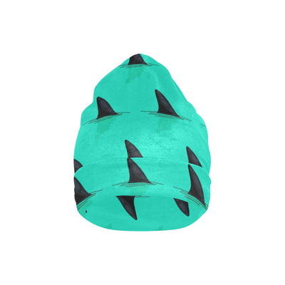 Shark Fin Pattern Unisex Beanie