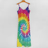 Tie Dye Long Maxi Dress