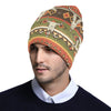 American indian Skull Animal Unisex Beanie