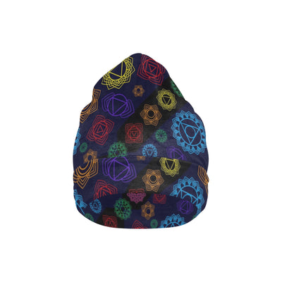 Chakra Colorful Print Pattern Unisex Beanie