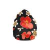 Red Hibiscus Pattern Print Design HB022 Unisex Beanie