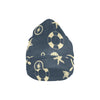 Nautical Pattern Print Design A01 Unisex Beanie