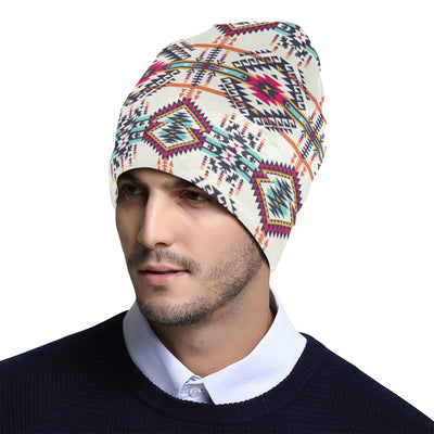 Indian Navajo Art Themed Design Print Unisex Beanie